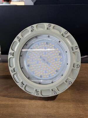 Atex/IECEx ゾーン 1/2/21/22 防爆耐圧防爆ハイベイ LED ライト 6000k 150 ワット鉱山照明