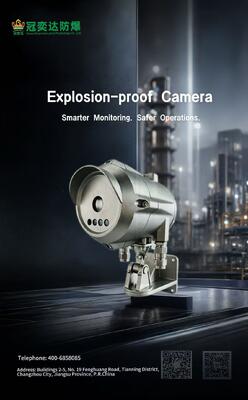 石油・ガスおよび化学産業ゾーン用防爆 CCTV カメラ 1/21